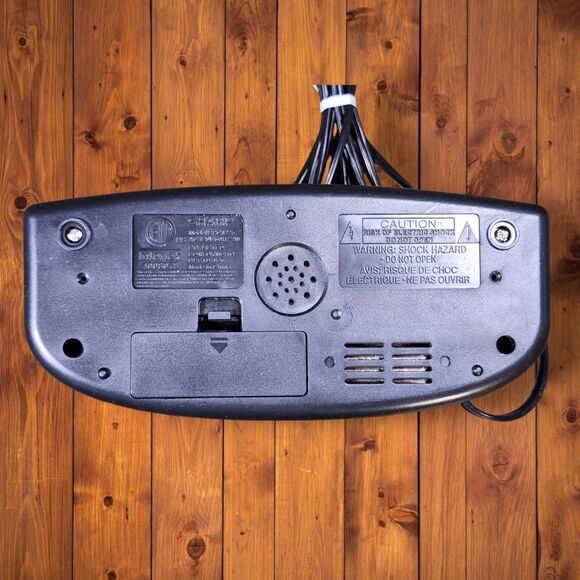 Sharp Digital Alarm Clock SPC1225 LED Display Nightlight Snooze Works Great - Picture 6 of 10